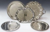 (5) LARGE SILVERPLATE SERVICE