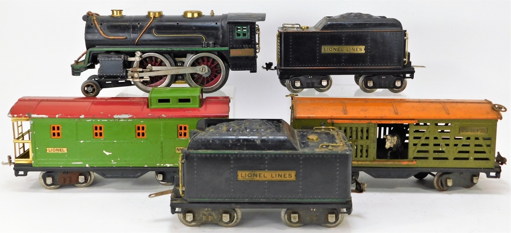 5 LIONEL STANDARD GAUGE PRE-WAR
