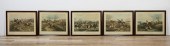 5 LITHOGRAPHS AFTER HENRY ALKE