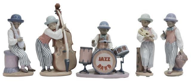 (5) LLADRO RAMOS PORCELAIN JAZZ