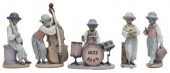 (5) LLADRO RAMOS PORCELAIN JAZ