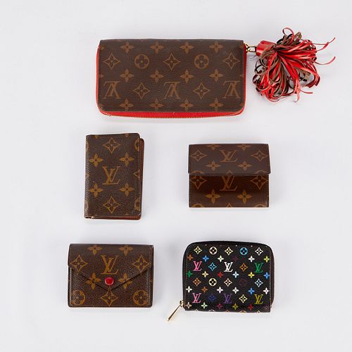 5 LOUIS VUITTON MONOGRAMMED