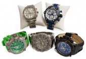 (5) MEN'S INVICTA BOLD STATEME