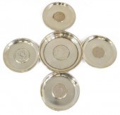 (5) MEXICO STERLING PLATES INS