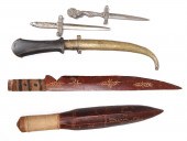 (5) Mid 20th century edged wea