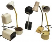 (5) MID-CENTURY DESK LAMPS, LI