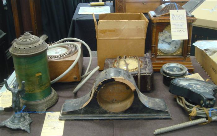 5 miscellaneous clocks, gauges,
