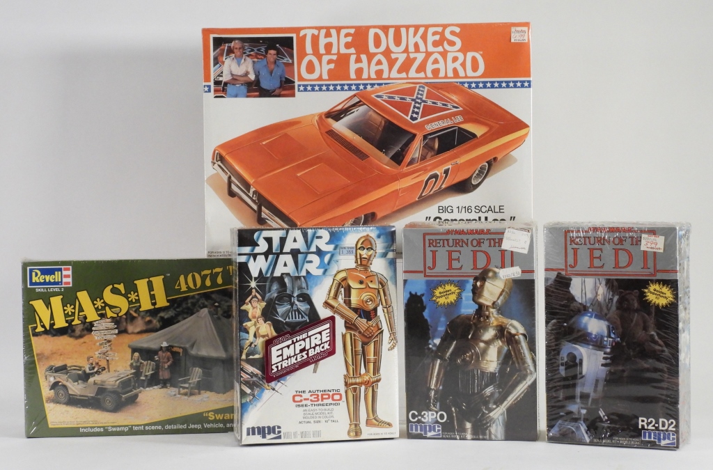 5 MPC REVELL STAR WARS MASH DUKES