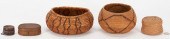 5 NATIVE AMERICAN BASKETSAssem