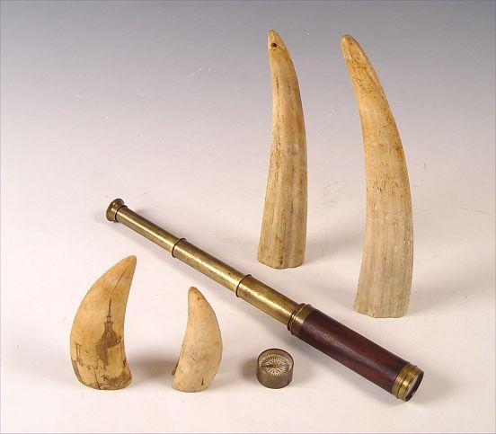 5 NAUTICAL COLLECTION, SCRIMSHAW,