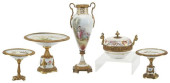 (5) ORMOLU-MOUNTED SEVRES STYL