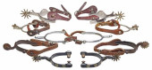 (5 PAIR) WESTERN COWBOY SPURS,