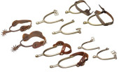 (5 PAIR) WESTERN COWBOY SPURS,