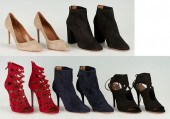 5 PAIRS OF AQUAZURRA SHOESFive