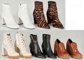 5 PAIRS PRADA ANKLE BOOTS OR P