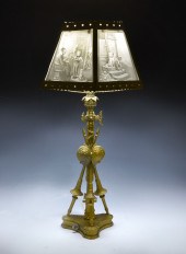 5- PANEL LITHOPHANE FIGURAL LA