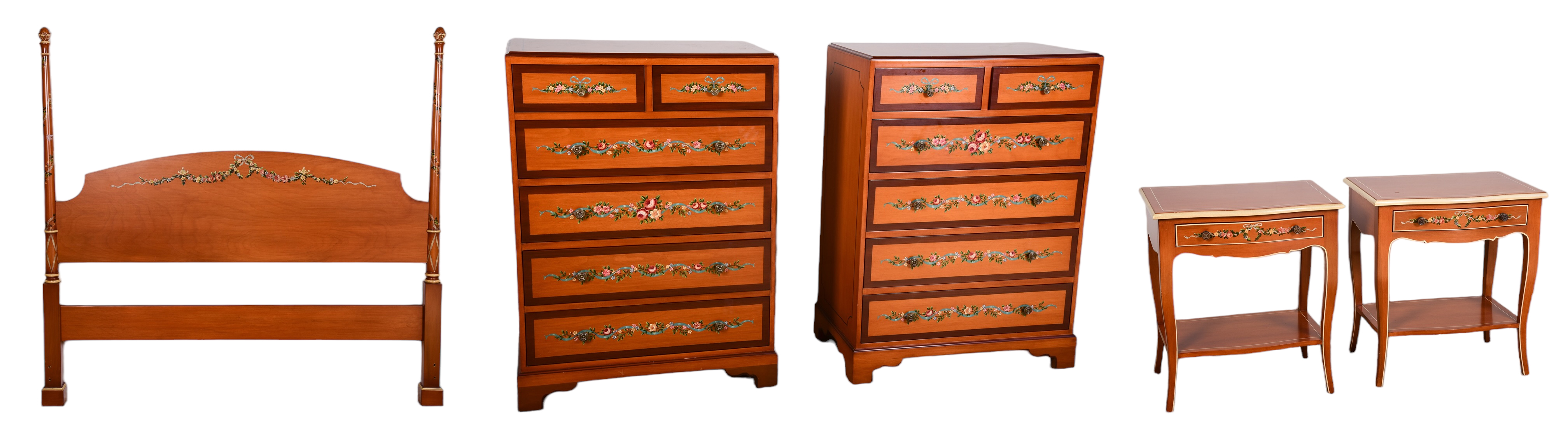 (5) pc Adams style cherry paint