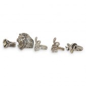 (5 PC) ANIMALISTIC STERLING SI