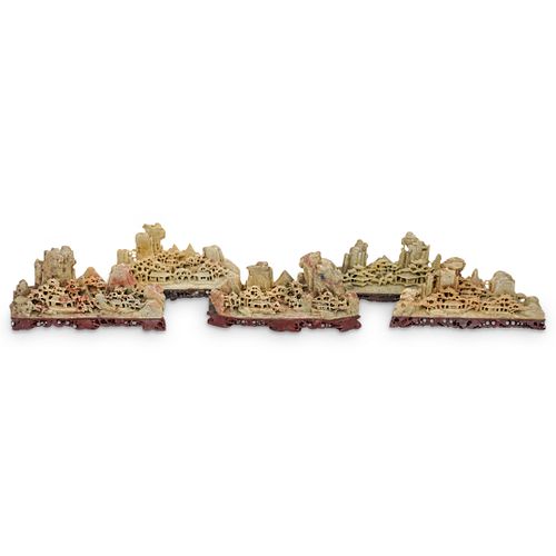 (5 PC) CHINESE SOAPSTONE