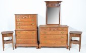 (5) pc Drexel cherry bedroom s