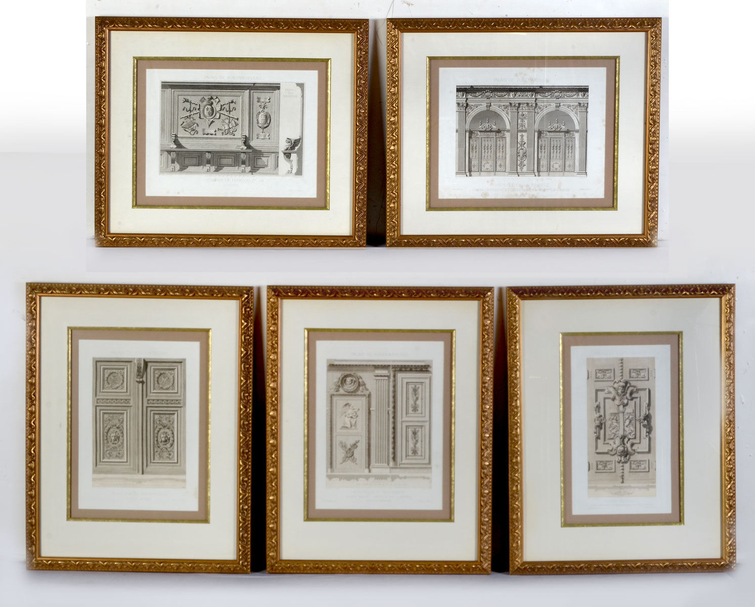 5 PC EARLY ENGRAVINGS E.