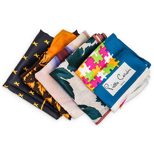 (5 PC) EUROPEAN DESIGNERS SCARVES