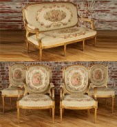 5 PC. FRENCH LOUIS XVI STYLE G