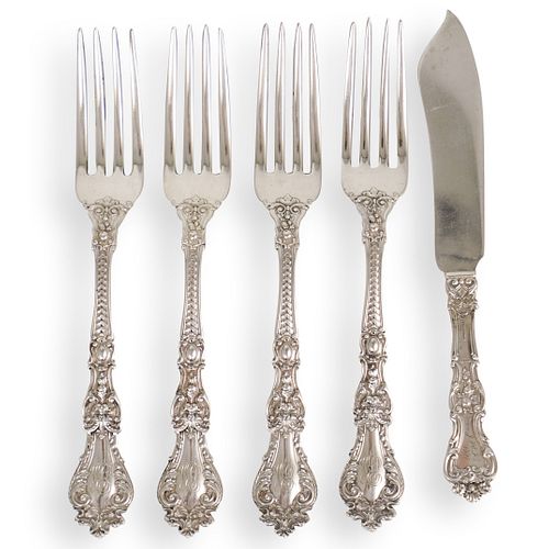 (5 PC) GORHAM STERLING SILVER