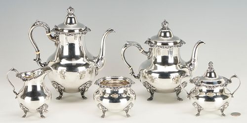 5 PC. GORHAM STRASBOURG STERLING