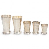 (5 PC) GROUP OF SILVER PLATED
