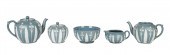 (5) Pc Jasperware Lily of The