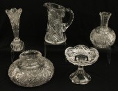 5 PC. LOT OF AMERICAN BRILLIAN
