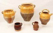5 PC. LOT OF FRENCH TERRA COTT