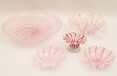 5 PC. LOT OF ITALIAN HAND BLOW