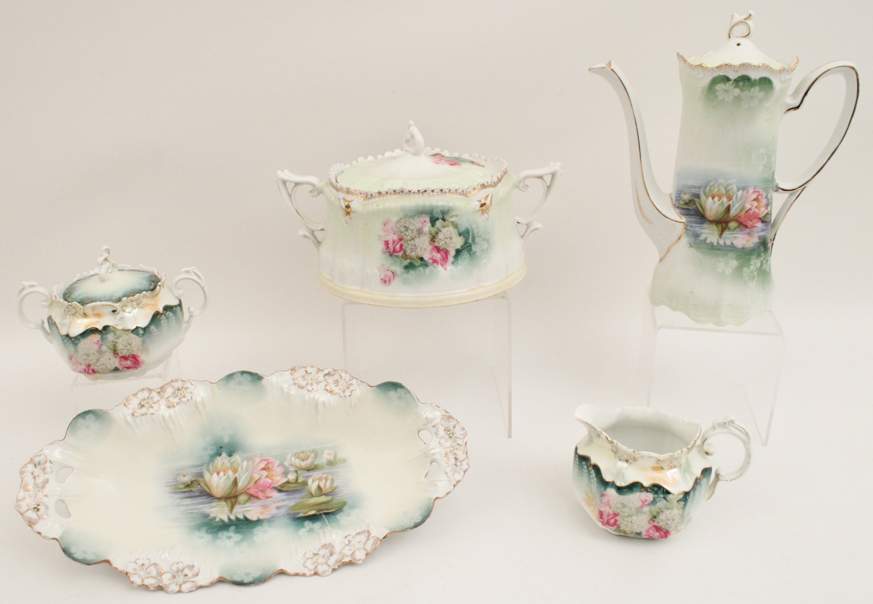 5 PC. LOT OF RS PRUSSIA 5 PIECE LOT