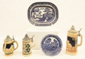 5 PC. LOT OF STAFFORDSHIRE AND