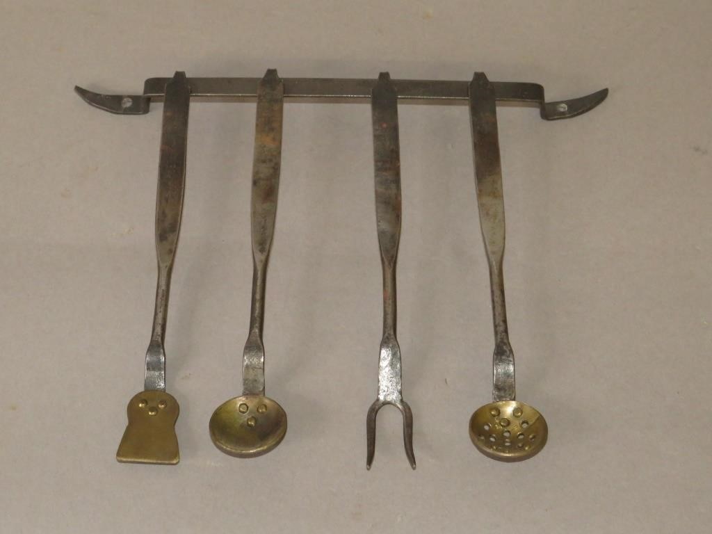5 PC. MINIATURE HAND WROUGHT