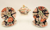 5 PC. MISC. LOT OF IMARI COLOR