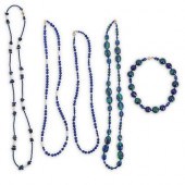 (5 PC) PAULETTE 14K GOLD AND B