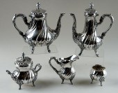 5 PC PERUVIAN STERLING SILVER
