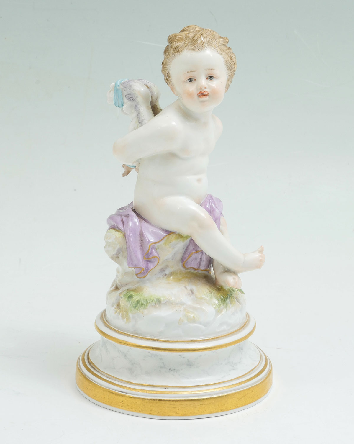 5 PC PORCELAIN LOT: 1) Mid-19th