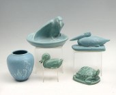 5 PC. ROOKWOOD POTTERY COLLECT