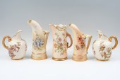 5 PC. ROYAL WORCESTER PORCELAI