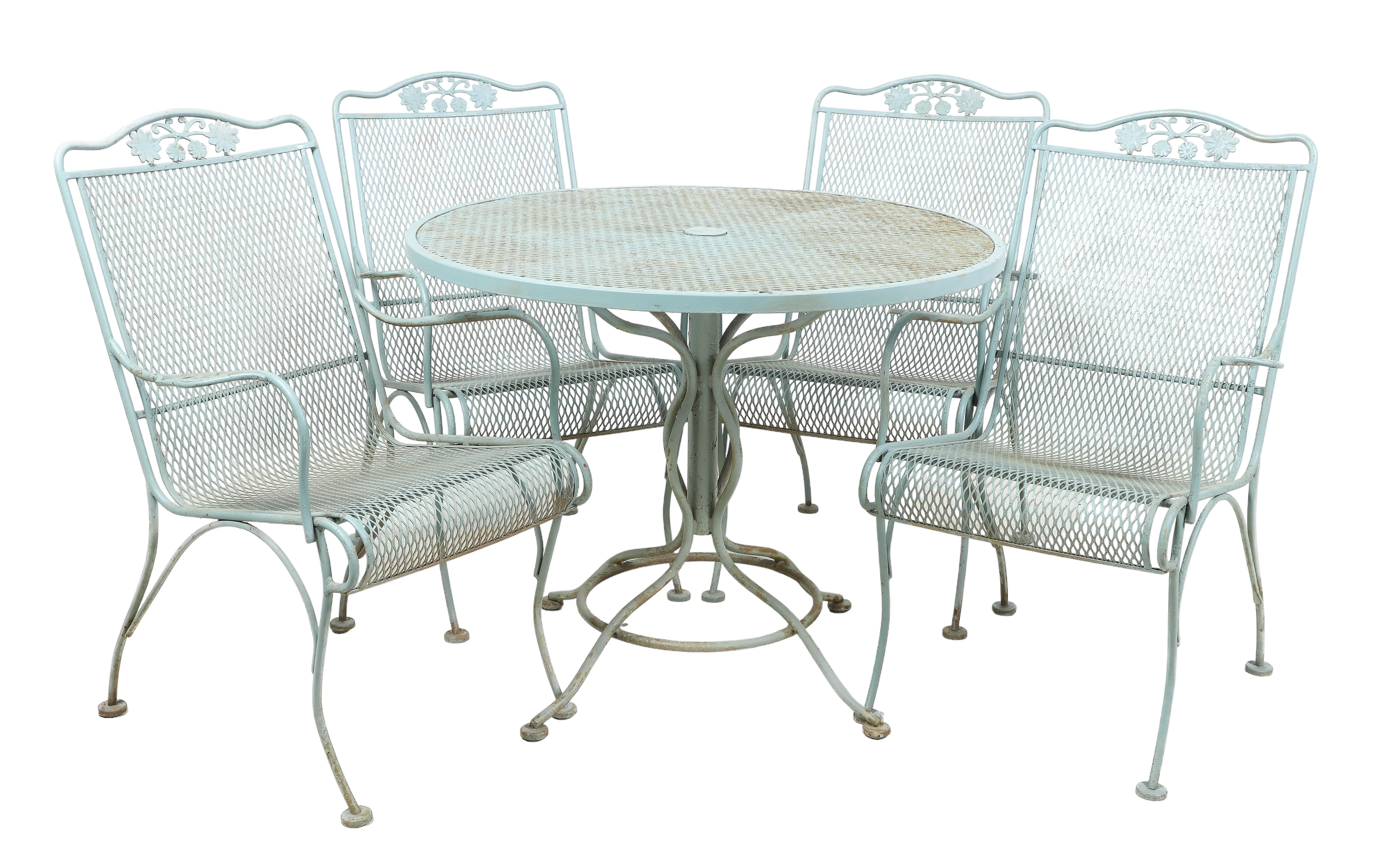 (5) pc Salterini style patio dining