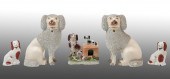 5 PC. STAFFORD PORCELAIN DOG C