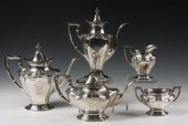 (5 PC) STERLING COFFEE & TEA S