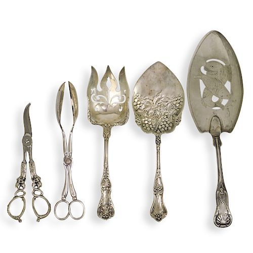 (5 PC) STERLING SILVER