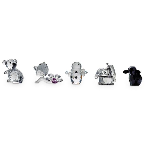 (5 PC) SWAROVSKI CRYSTAL