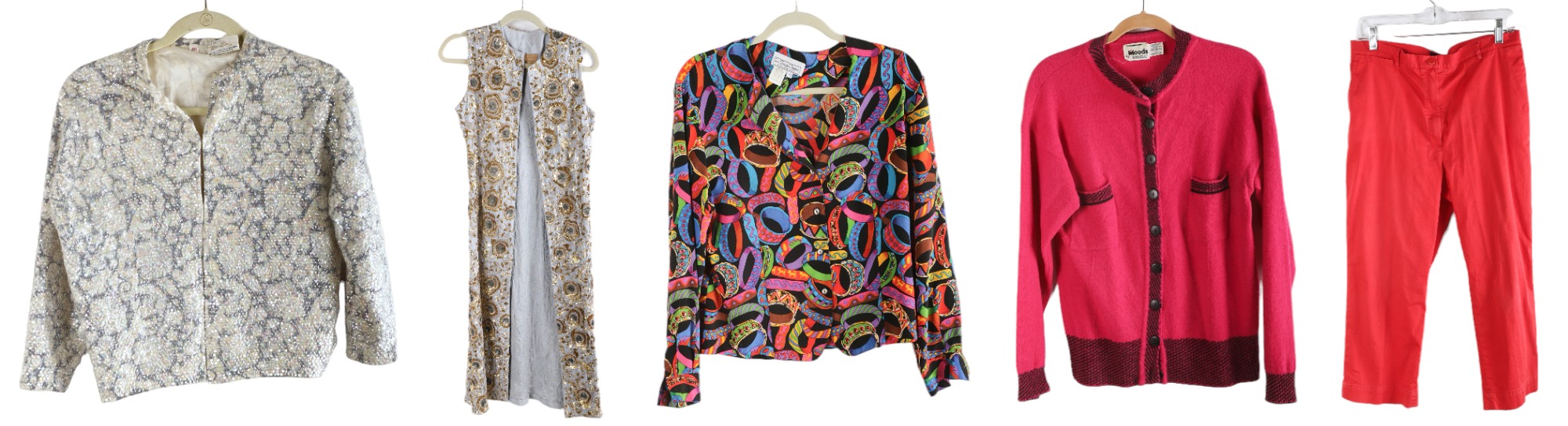 (5) Pc Vintage and designer garment