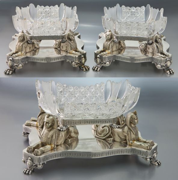 5 Pc. Walker and Hall Egyptian